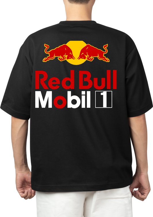 Red Bull Oversized T-Shirt | 240 GSM Heavy Cotton | Premium Streetwear