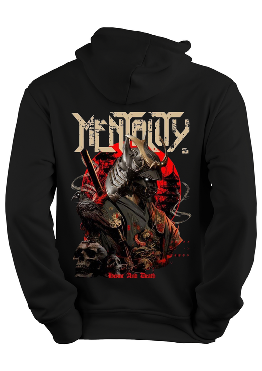 Experience Premium Streetwear: Black Heavy Hoodie with DTF Print and Ultra-Soft 370 GSM Cotton Fleece