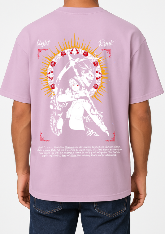 Premium Oversized Heavyweight Cotton T-Shirt with DTF Print