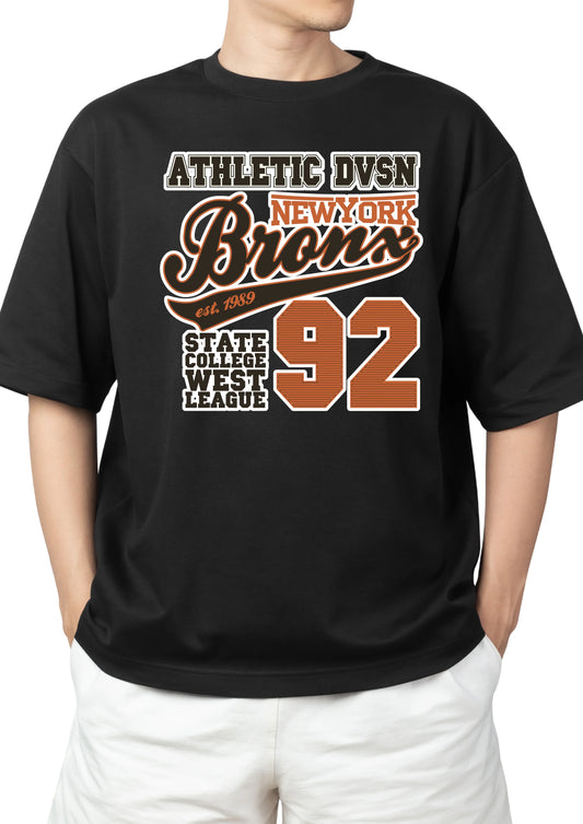 The Black Icon Tee | Printed Oversize