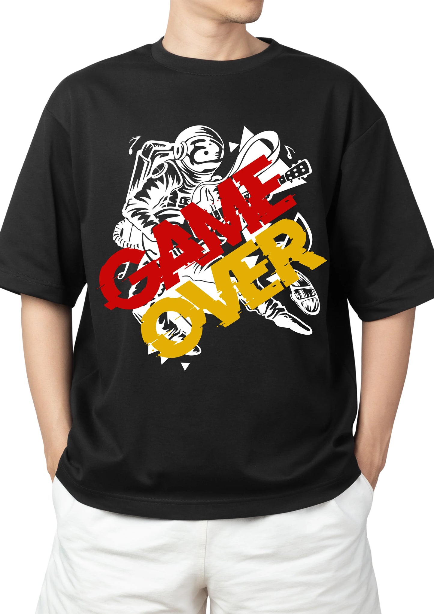 The Black Monolith Tee | Heavy French Terry 240 GSM