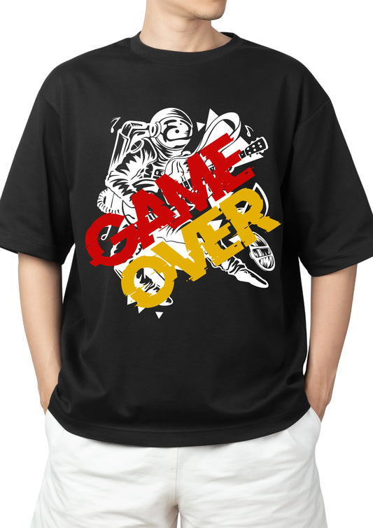 The Black Monolith Tee | Heavy French Terry 240 GSM