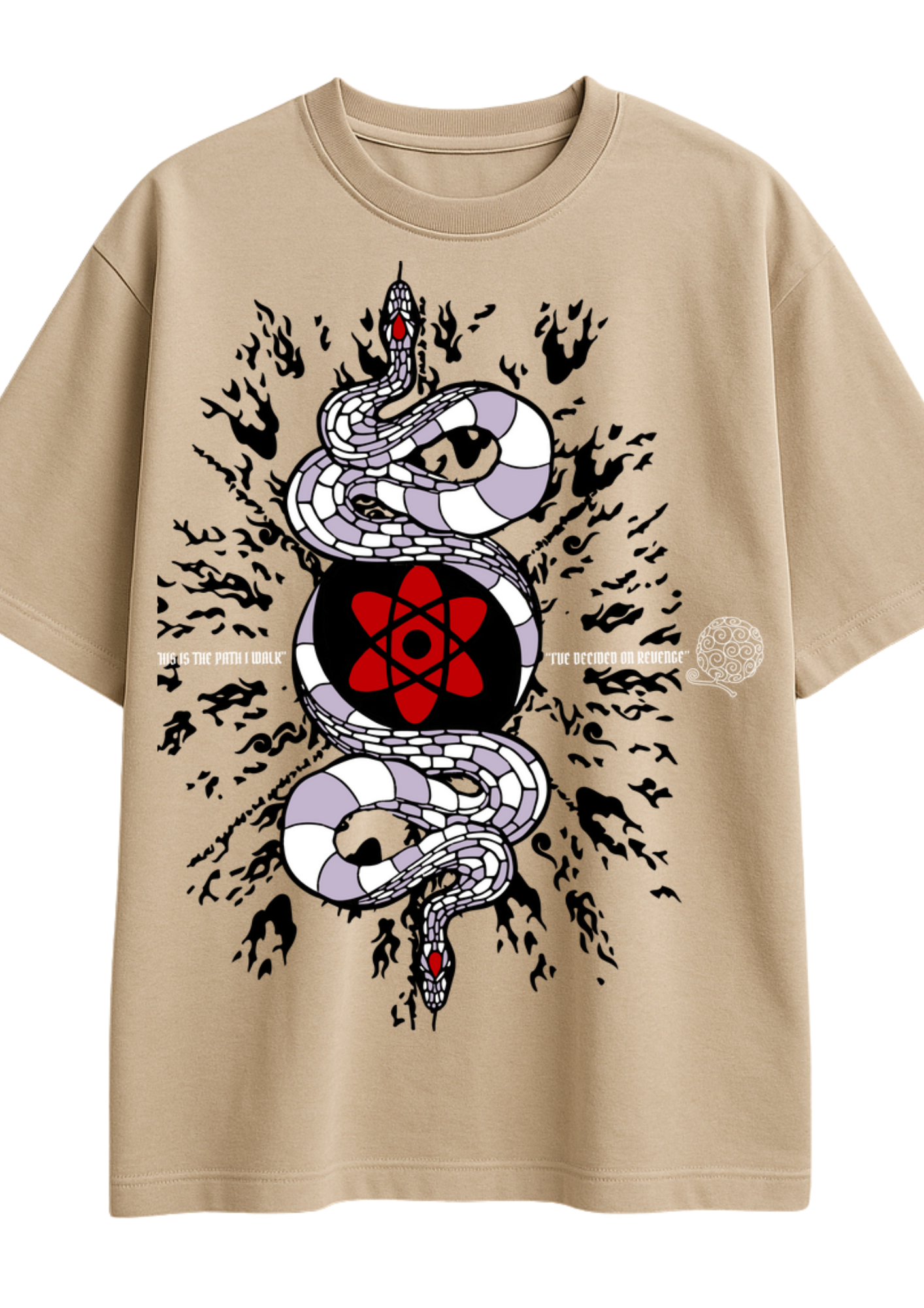 Bio-Wash Heavy Cotton Oversized French Terry T-Shirt