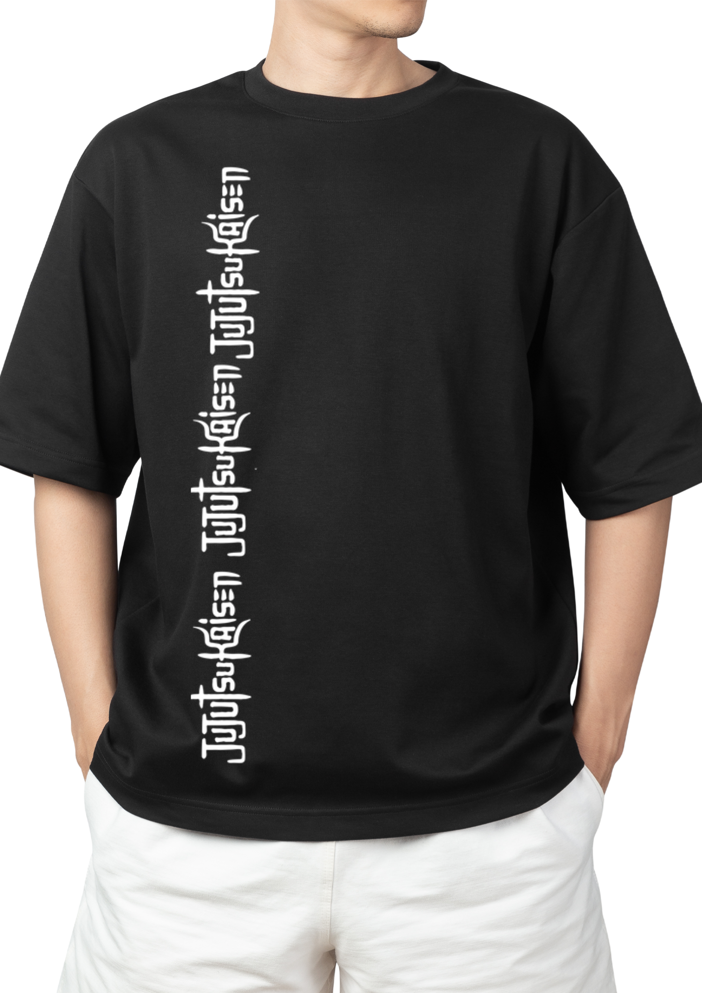 Premium French Terry Cotton T-Shirt with Sharp DTF Print