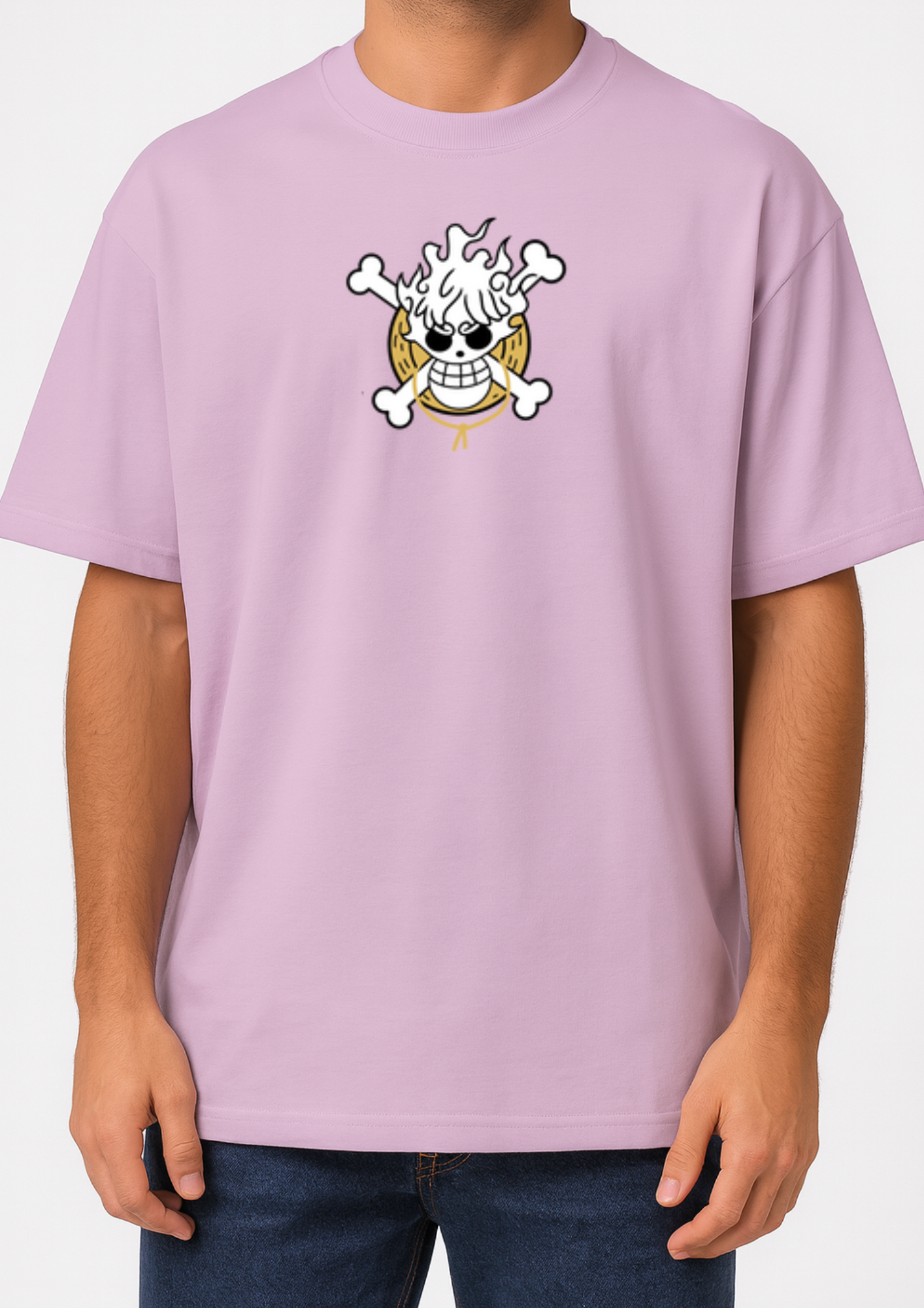 High Quality Oversized French Terry Cotton Tee