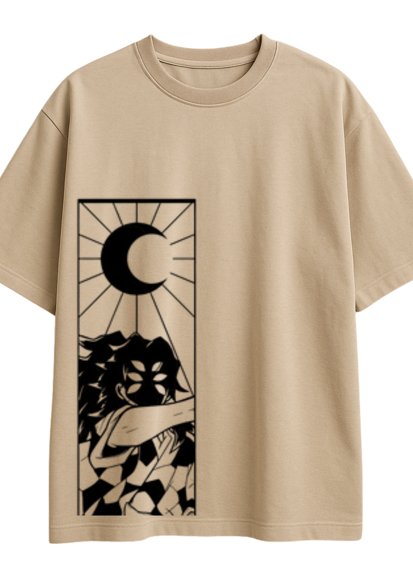 Luxury Oversized Heavy Cotton T-Shirt – French Terry Fabric