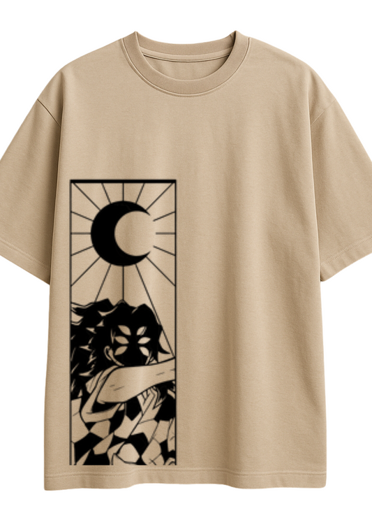 Luxury Oversized Heavy Cotton T-Shirt – French Terry Fabric