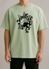 DTF Printed Premium French Terry Oversized T-Shirt
