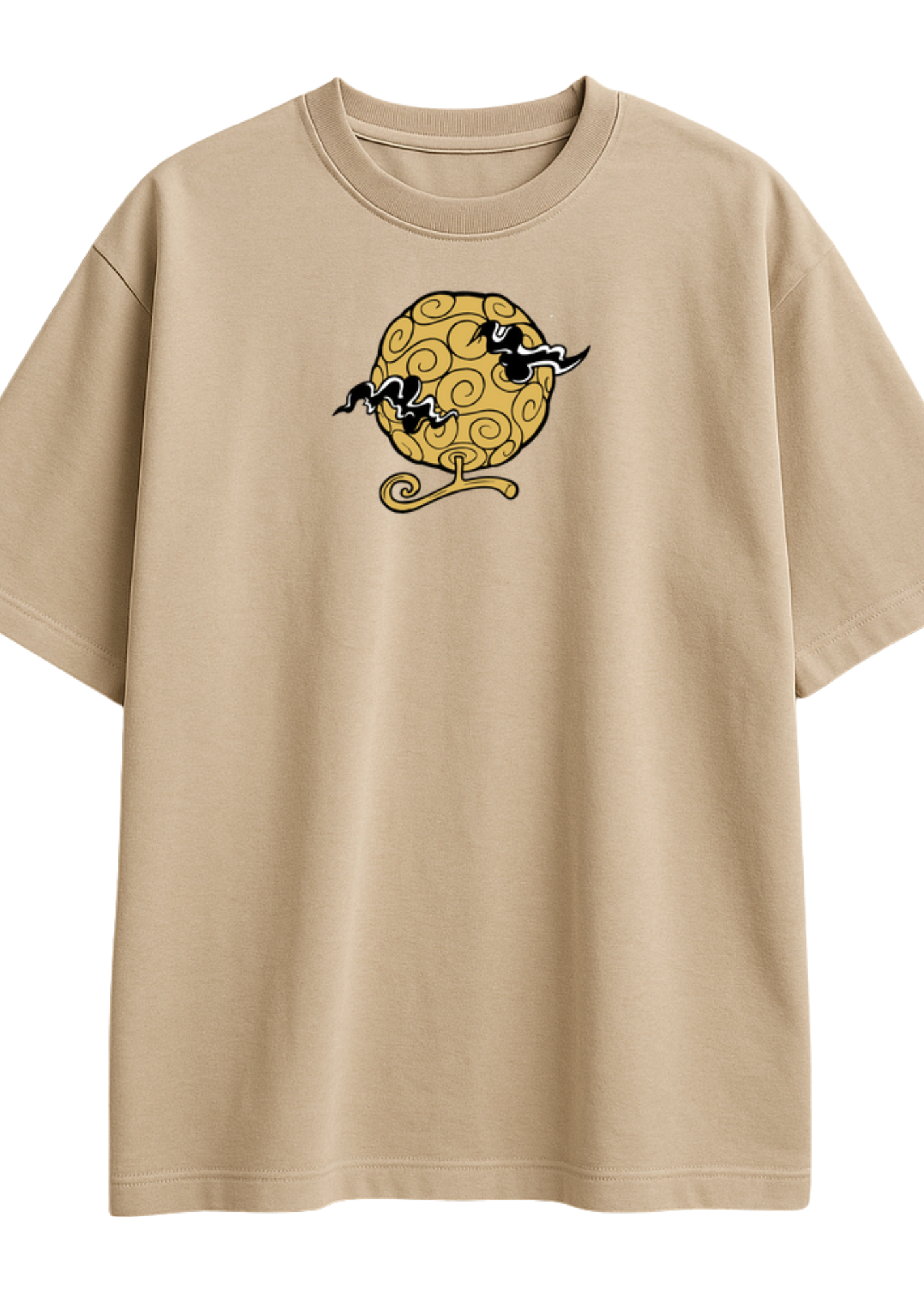 Premium French Terry Cotton DTF Printed T-Shirt