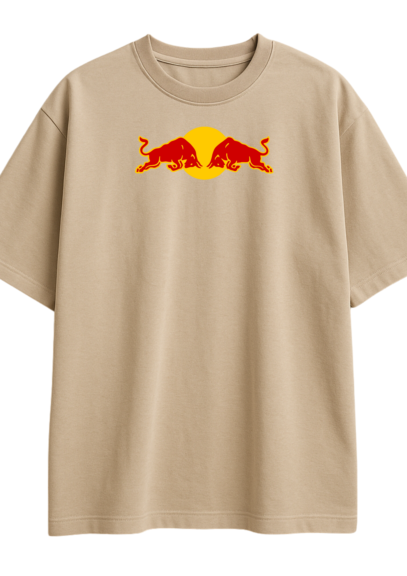Red Bull Oversized T-Shirt | 240 GSM Heavy Cotton | Premium Streetwear