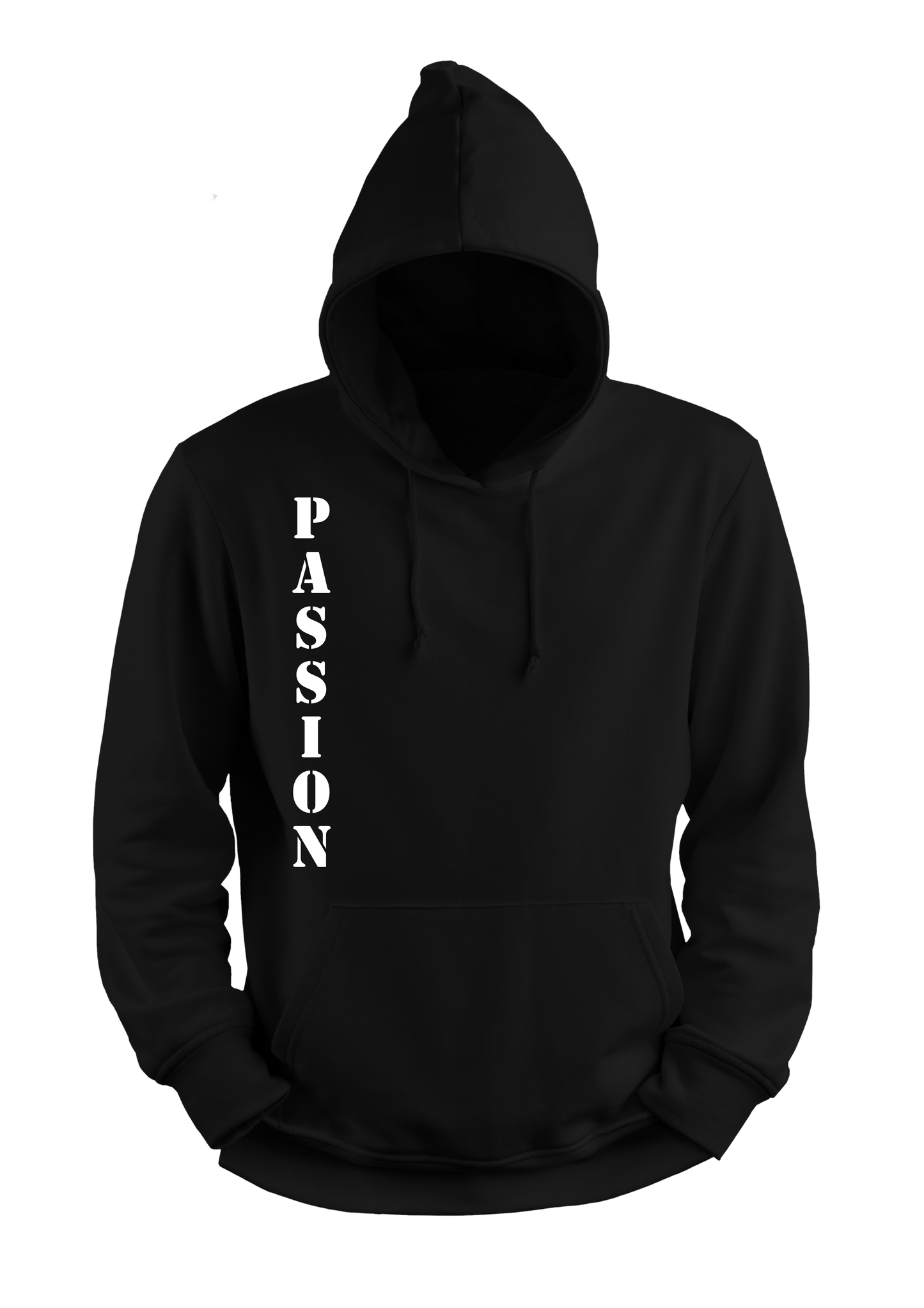 The perfect balance of comfort and style — this premium black hoodie brings heat to your streetwear lineup with next-gen DTF prints.