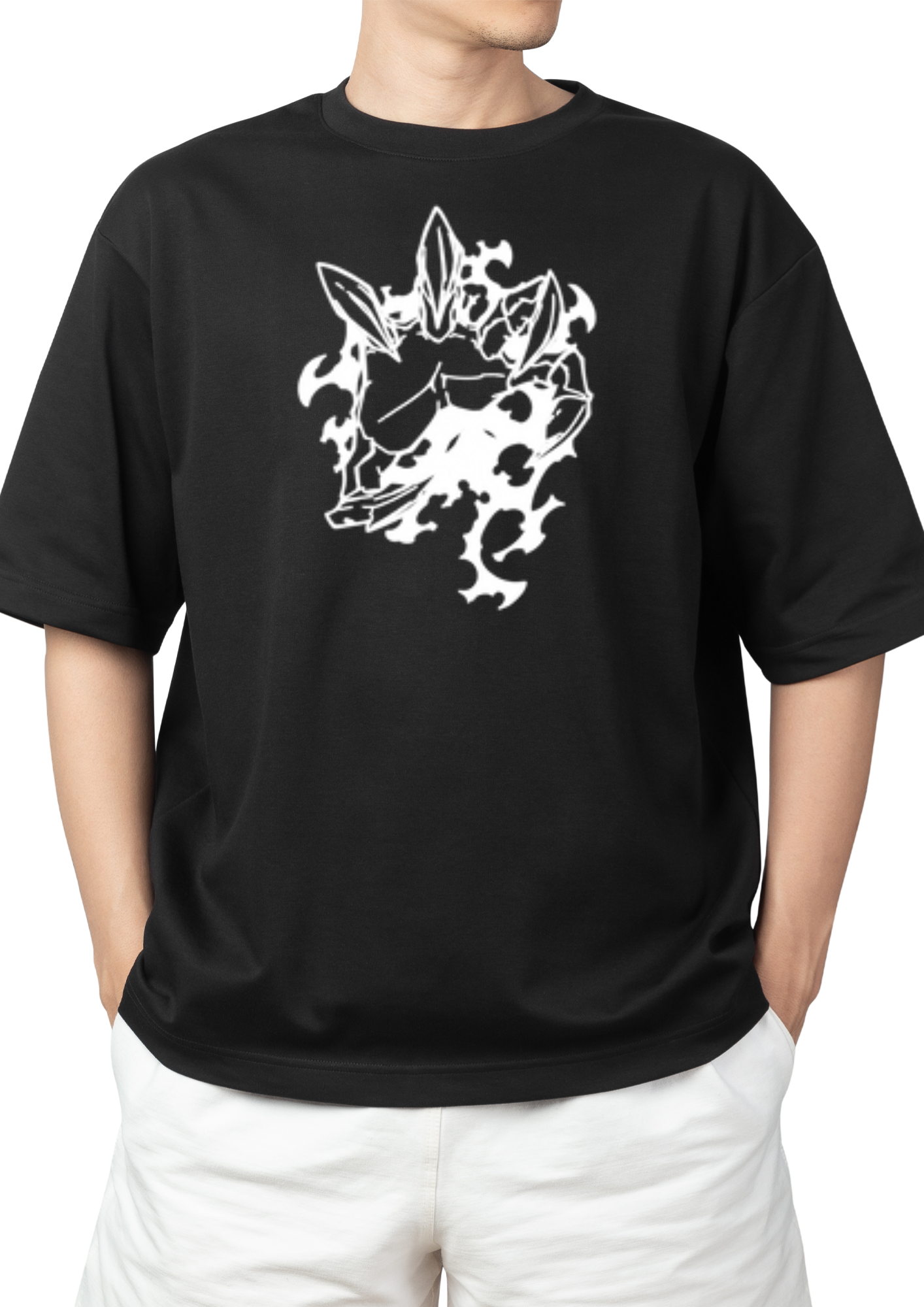 Bio-Wash Premium French Terry Cotton Oversized Tee