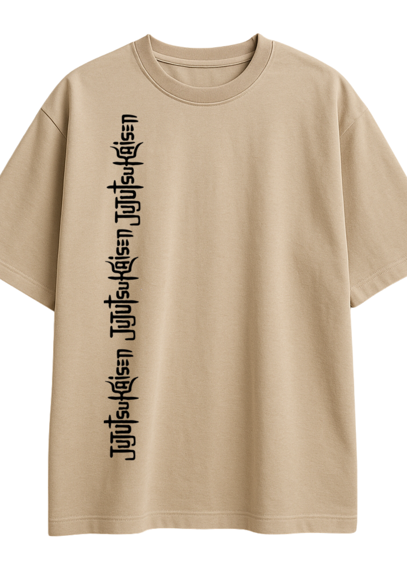 Oversized Streetwear T-Shirt – Premium French Terry Cotton