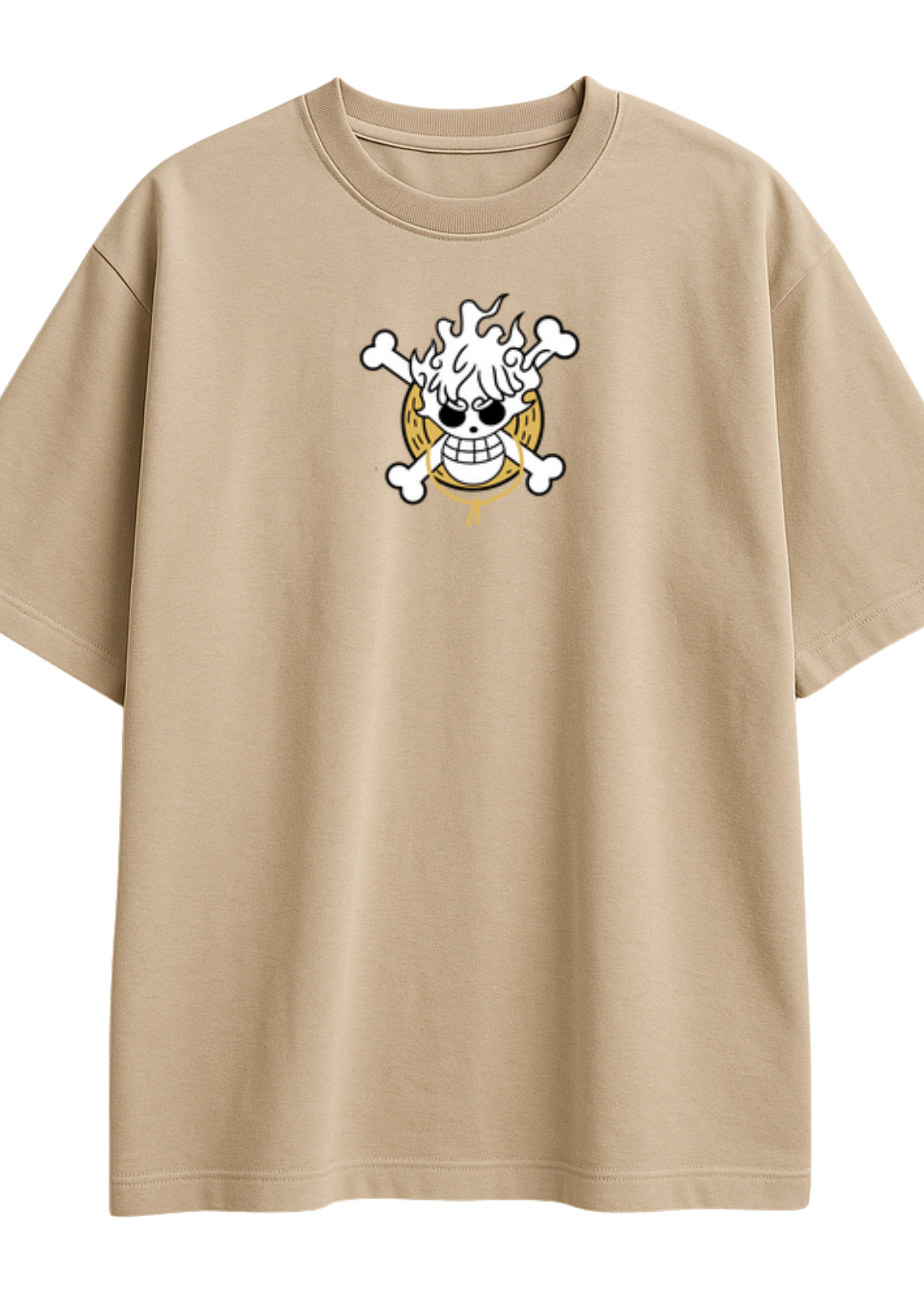 French Terry Cotton T-Shirt – Premium Quality Print