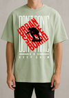 Premium Pale Green T-Shirt | 220 GSM Cotton with Lasting DTF Prints