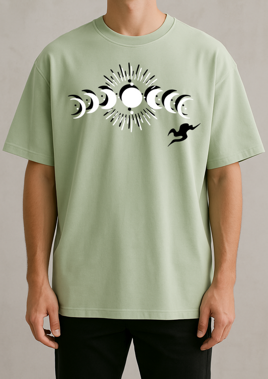 Premium Bio-Wash French Terry Cotton Oversized T-Shirt