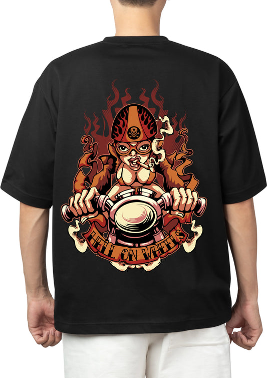 The Black Obsidian Tee | Heavy French Terry 240 GSM