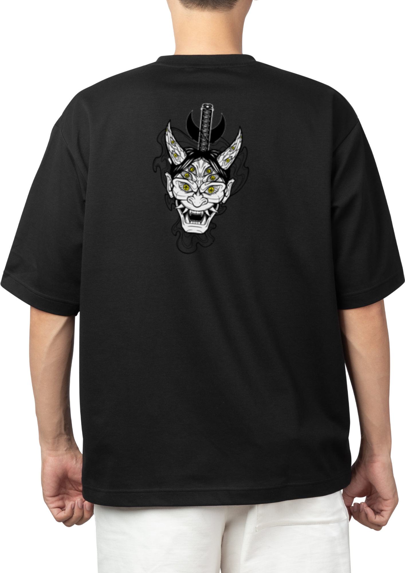 Premium French Terry Cotton Bio-Wash Oversized Streetwear Tee