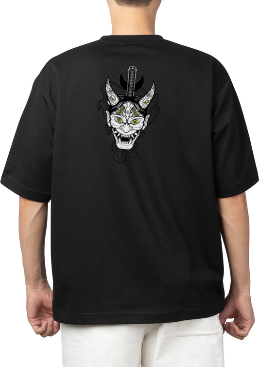 Premium French Terry Cotton Bio-Wash Oversized Streetwear Tee