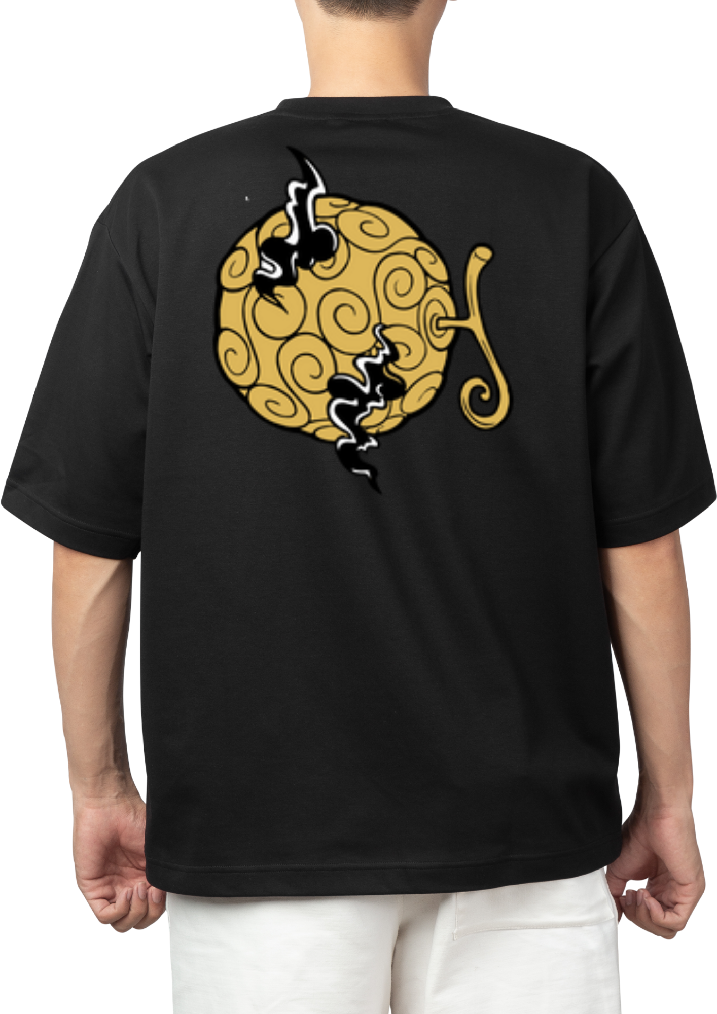 Oversized Heavy Cotton French Terry T-Shirt – Premium Look