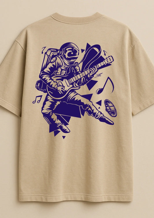 The Beige Origin Tee | Heavy French Terry 240 GSM