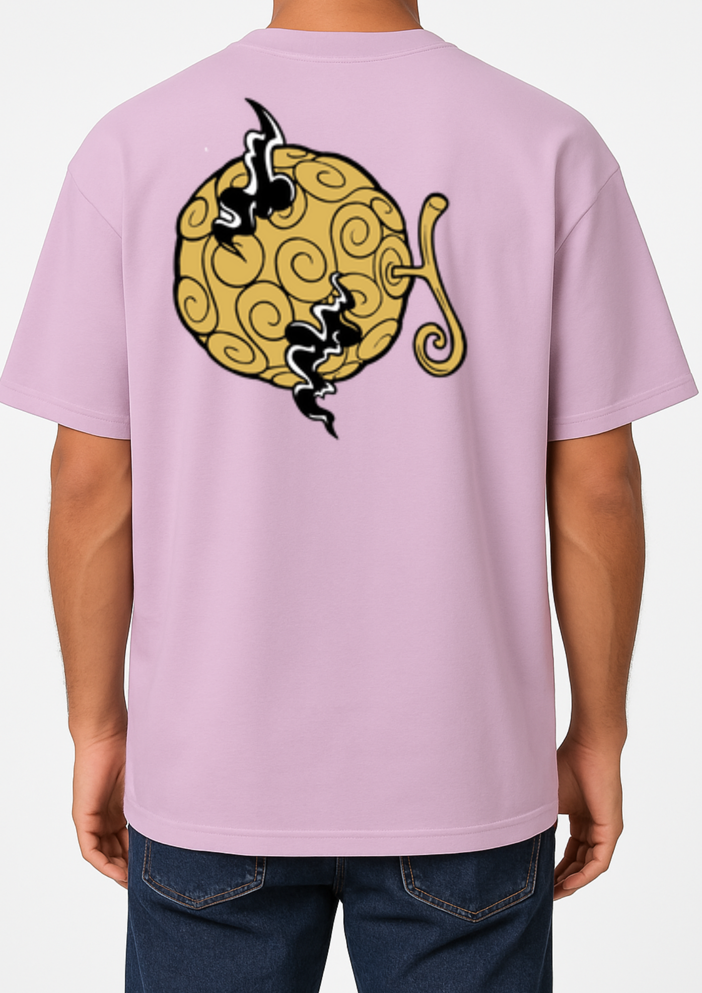 Premium Bio-Wash Cotton French Terry Oversized T-Shirt