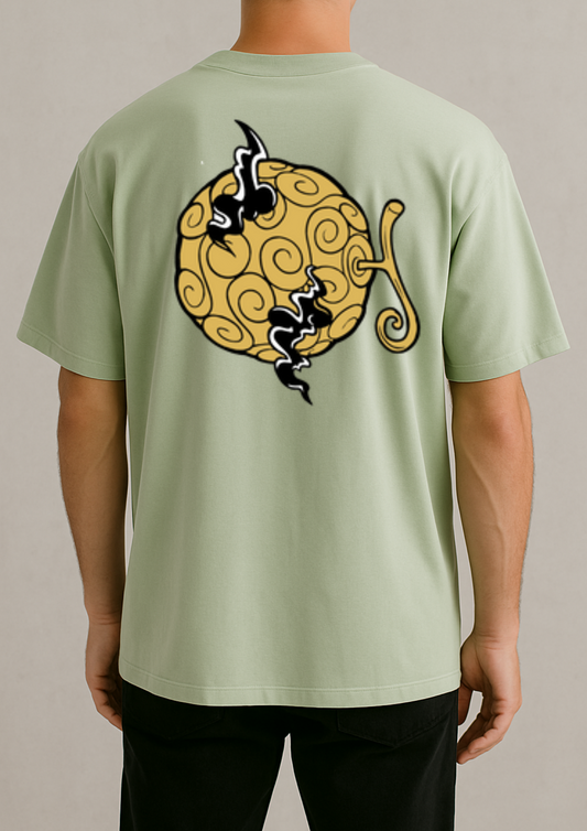 Premium Quality Heavy Cotton Oversized Tee – DTF Printed