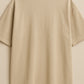 The Beige Essential Tee | Heavy French Terry 240 GSM