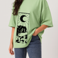 Premium DTF Printed French Terry Cotton Oversized Tee