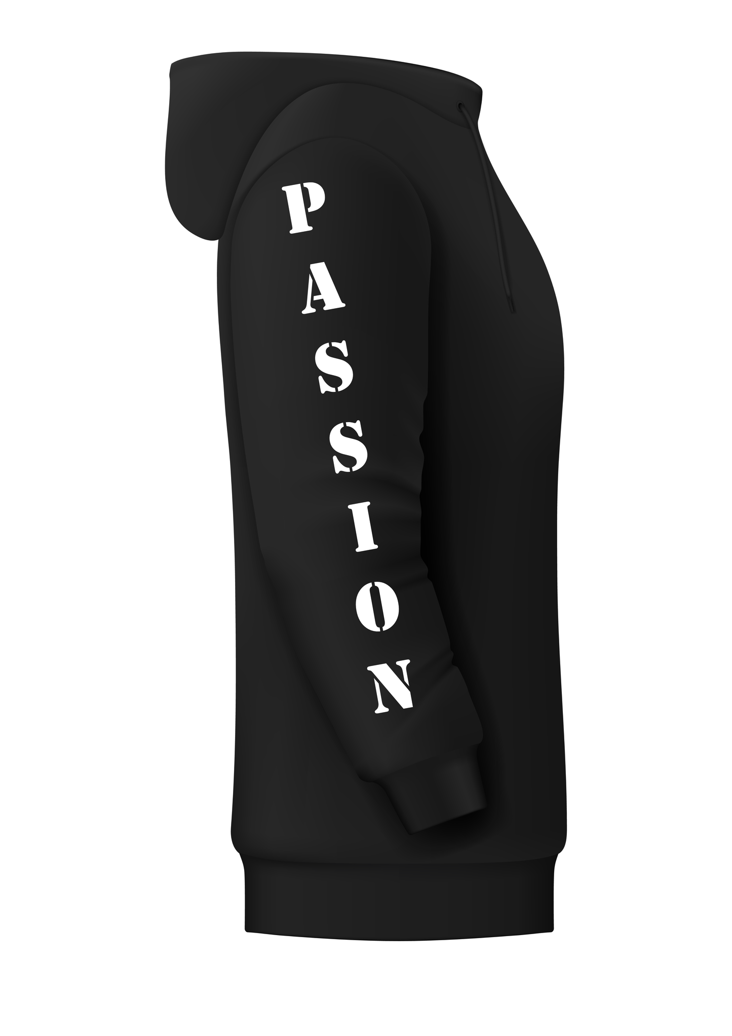 The perfect balance of comfort and style — this premium black hoodie brings heat to your streetwear lineup with next-gen DTF prints.