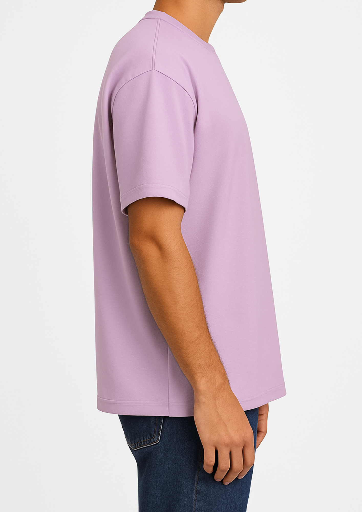 High Quality Oversized French Terry Cotton Tee