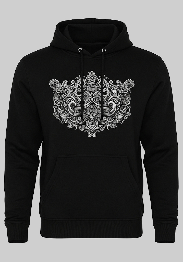 Zyro Thread  Basquiat Artwork Hoodie