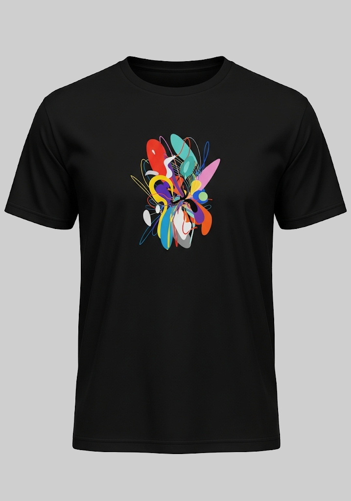 Zyro Thread Basquiat Artwork Tee
