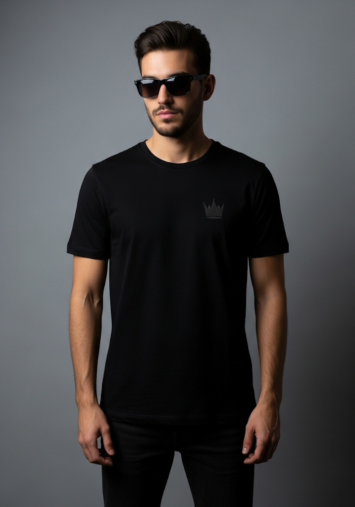 Zyro Thread Basquiat ‘Crown’ Tee