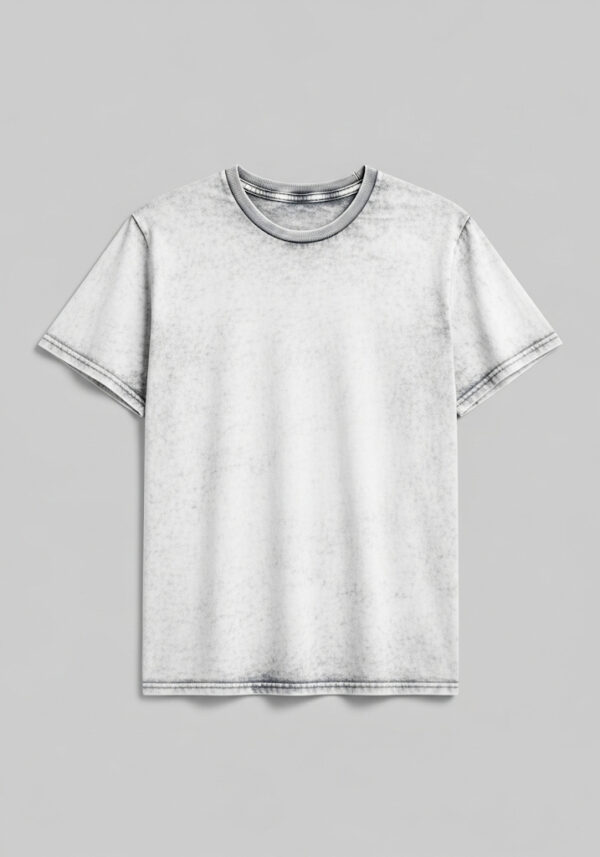 Zyro Thread Acid Wash Tee - Image 2